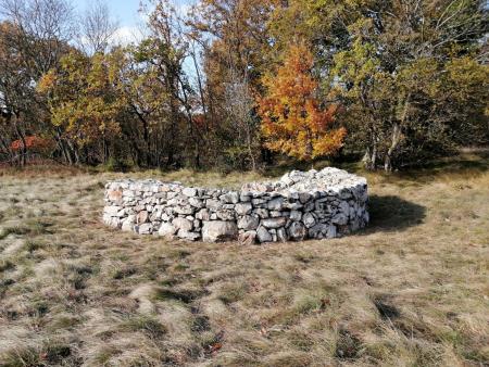 Poligon suhozidne gradnje; Vir: Karin Lavin